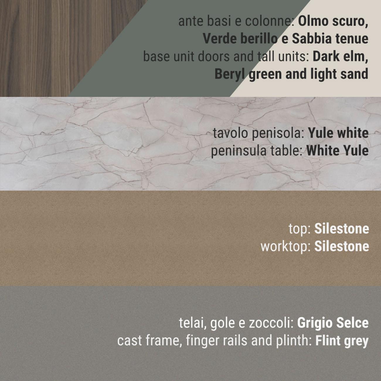 Cucine Moderne - Round - Composizione 16
