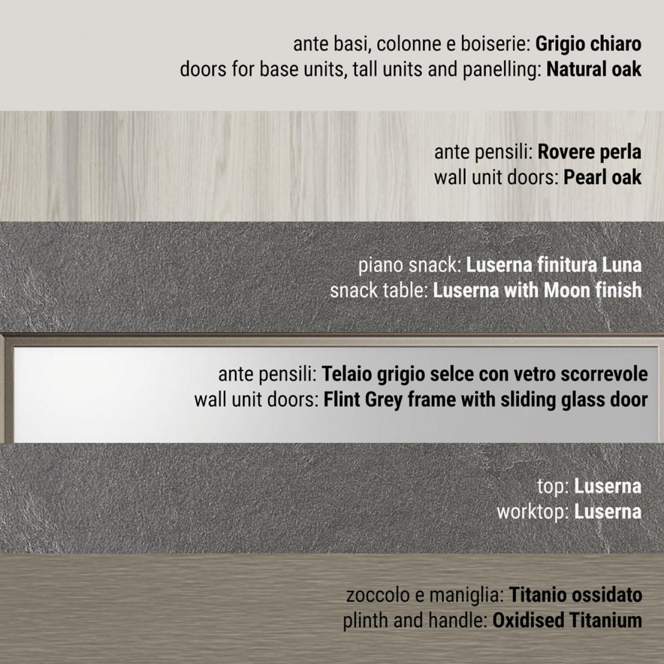 Cucine Moderne - Unica - Composizione 1
