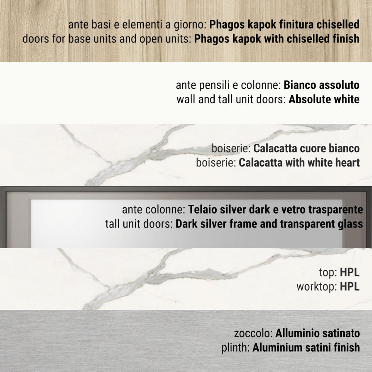 Cucine Moderne - Unica - Composizione 8
