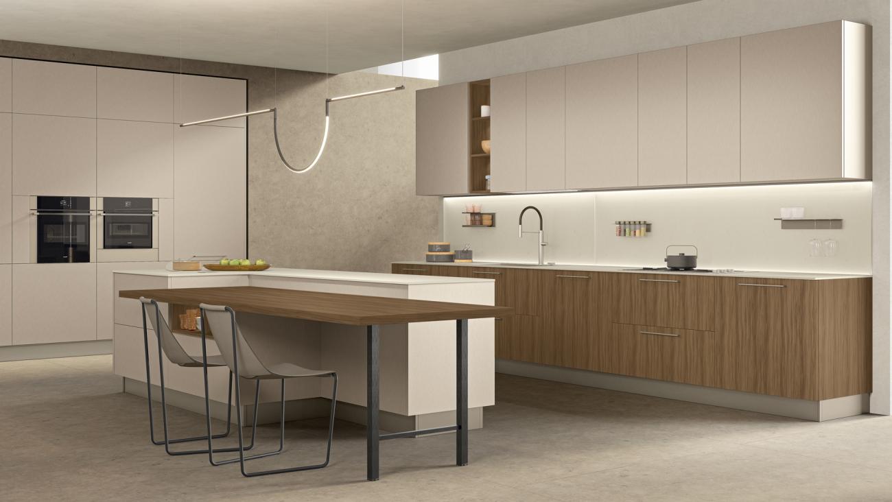 Cucine Moderne - Immagina - COMPOSIZIONE 5
