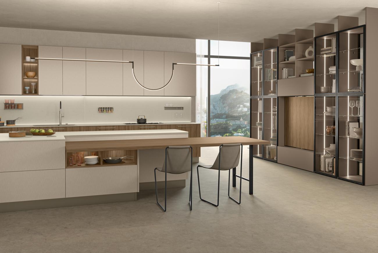 Cucine Moderne - Immagina - COMPOSIZIONE 5
