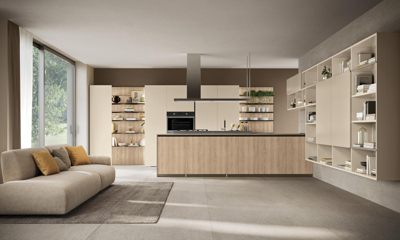 Cucine Moderne - Immagina - COMPOSIZIONE 7
