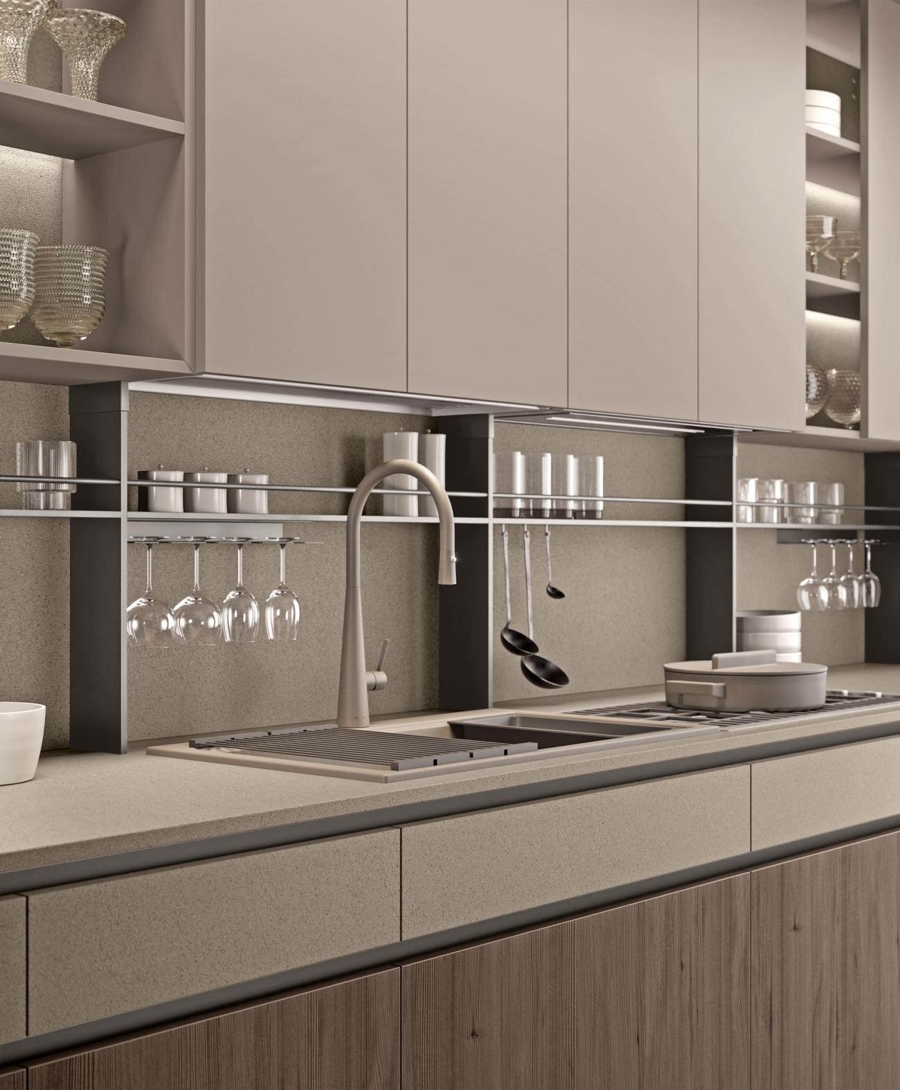 Cucine Moderne - Immagina - COMPOSIZIONE 8
