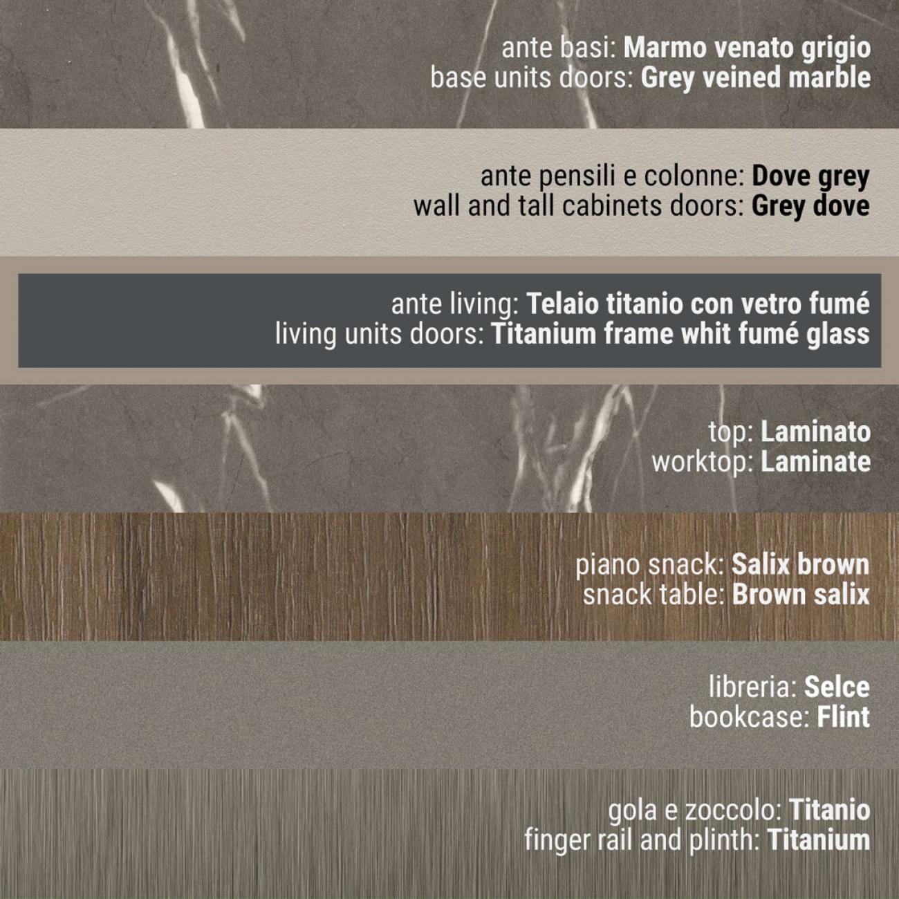 Cucine Moderne - Immagina - COMPOSIZIONE 9
