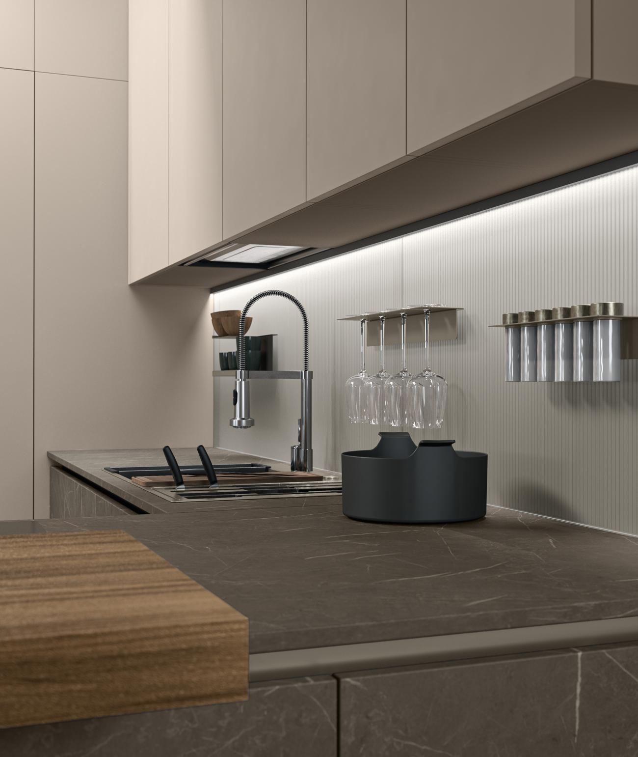 Cucine Moderne - Immagina - COMPOSIZIONE 9
