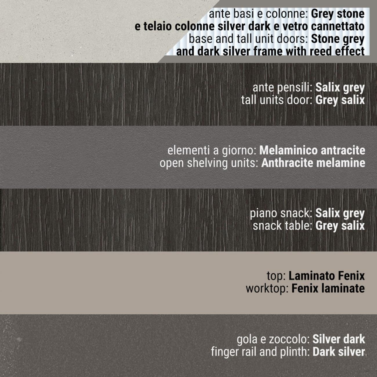 Cucine Moderne - Immagina - COMPOSIZIONE 11
