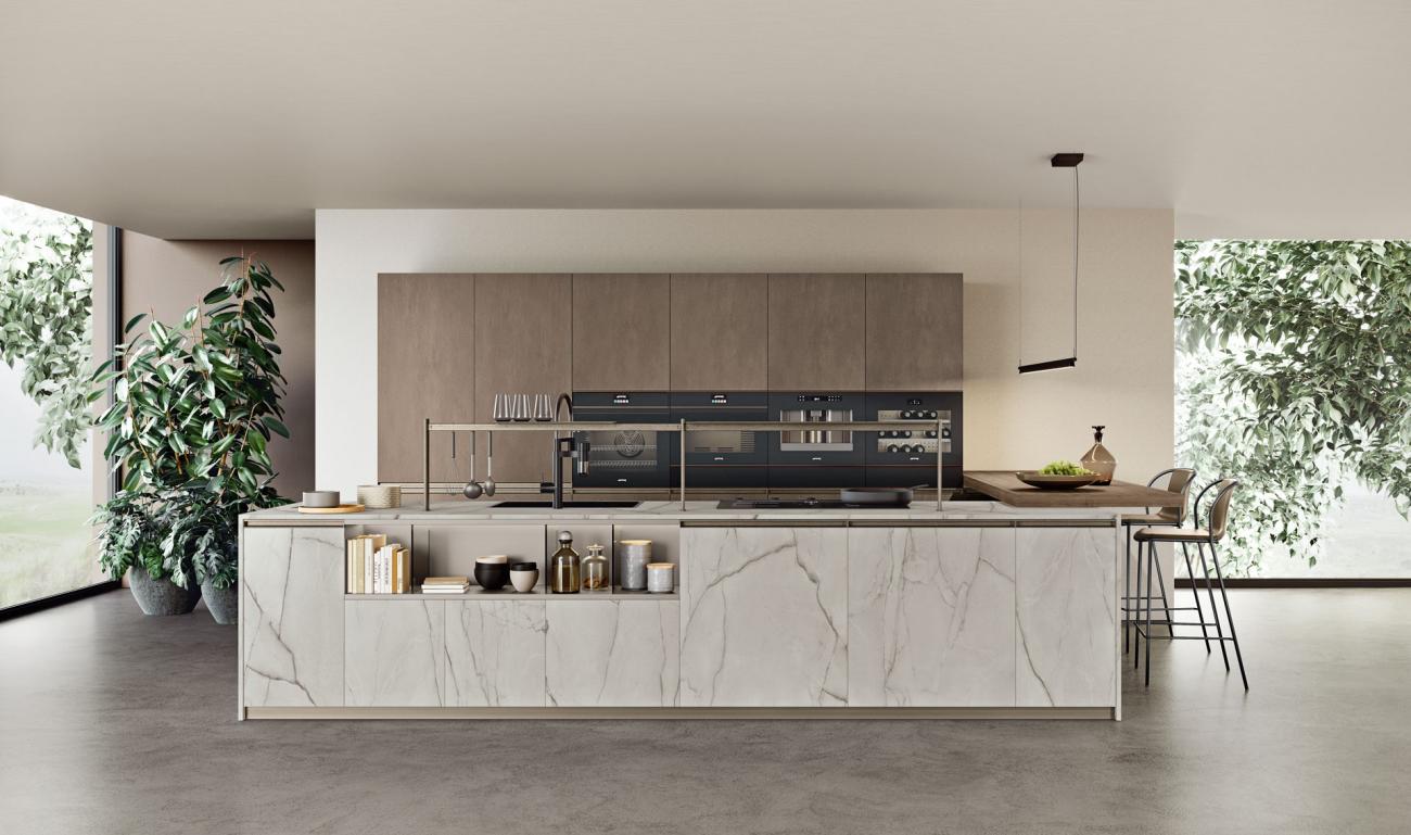 Cucine Moderne - Immagina - COMPOSIZIONE 14

