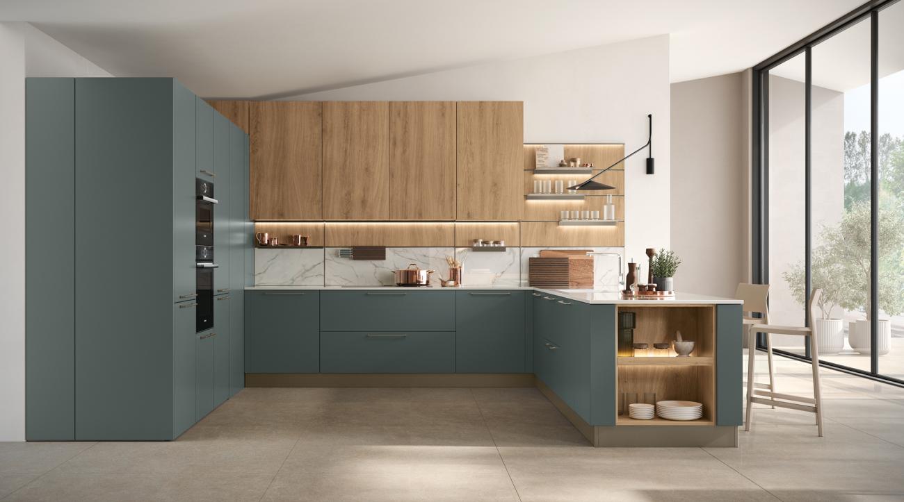 Cucine Moderne - Immagina - COMPOSIZIONE 15
