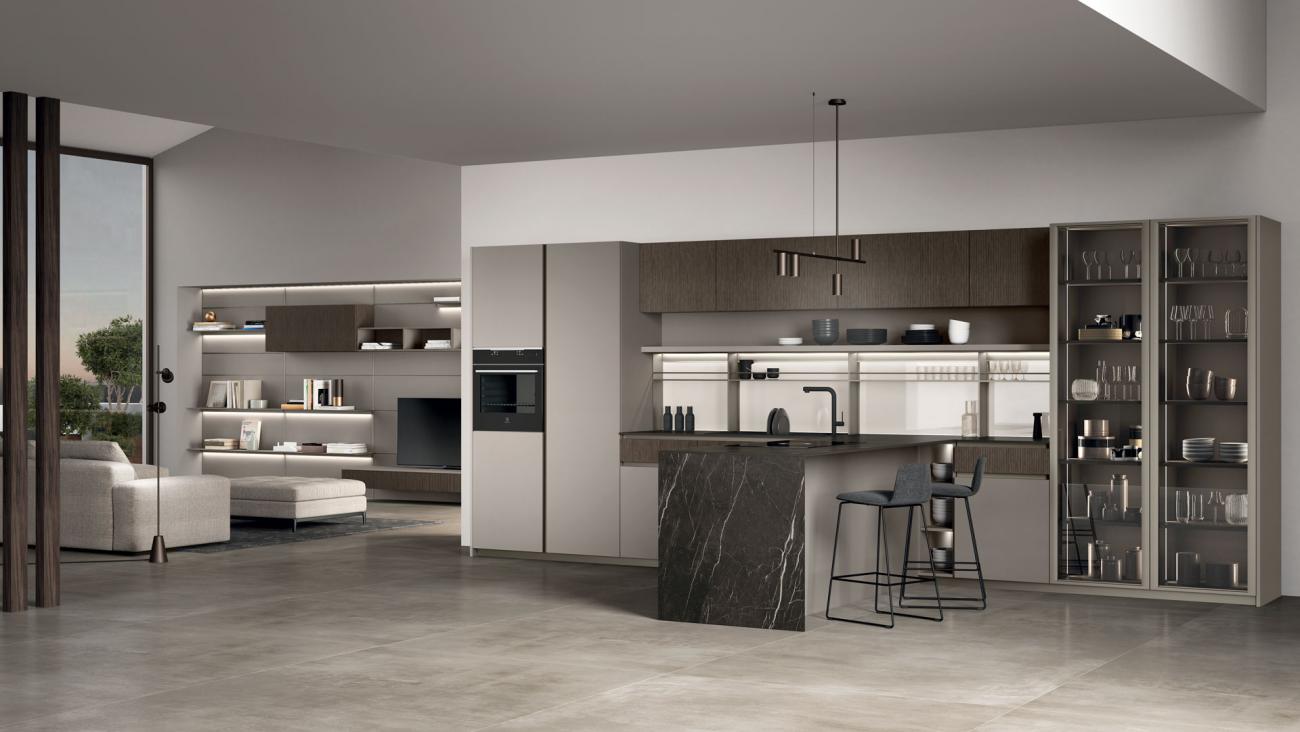 Cucine Moderne - Immagina - composizione 17

