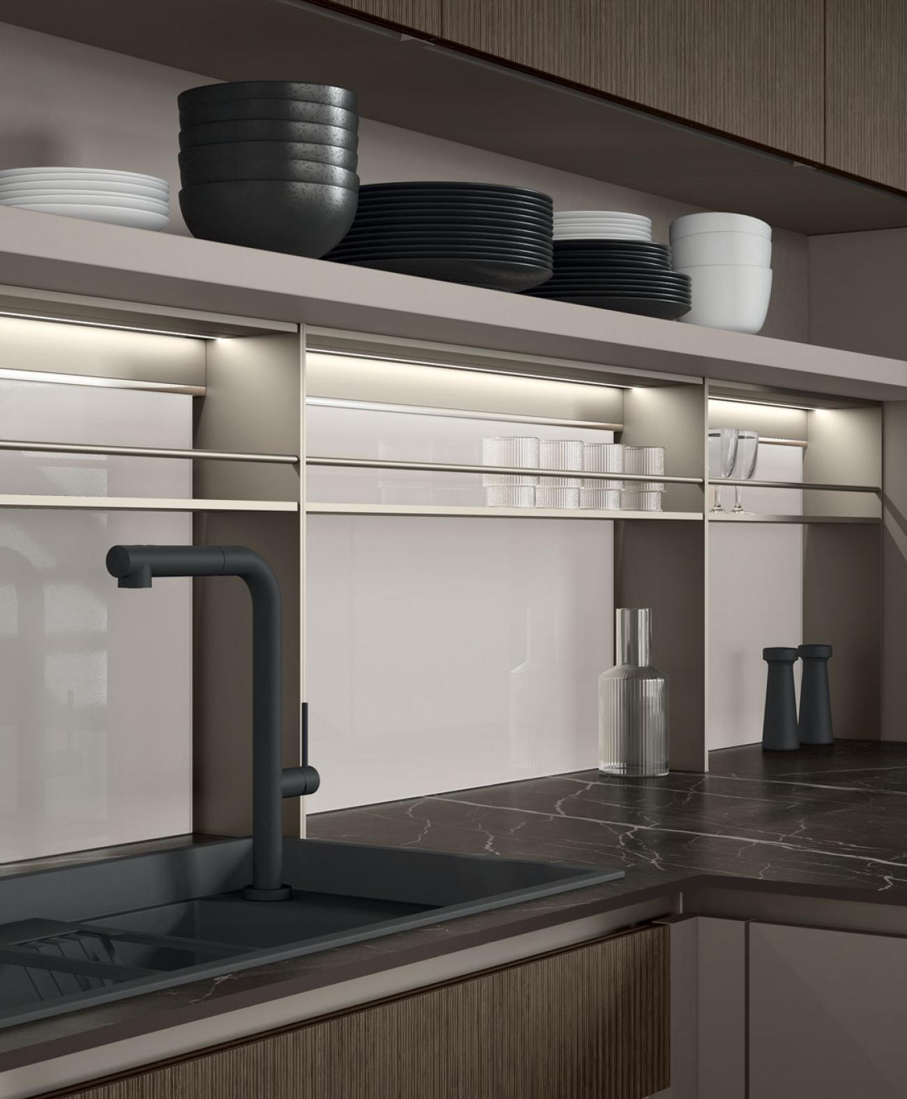 Cucine Moderne - Immagina - composizione 17
