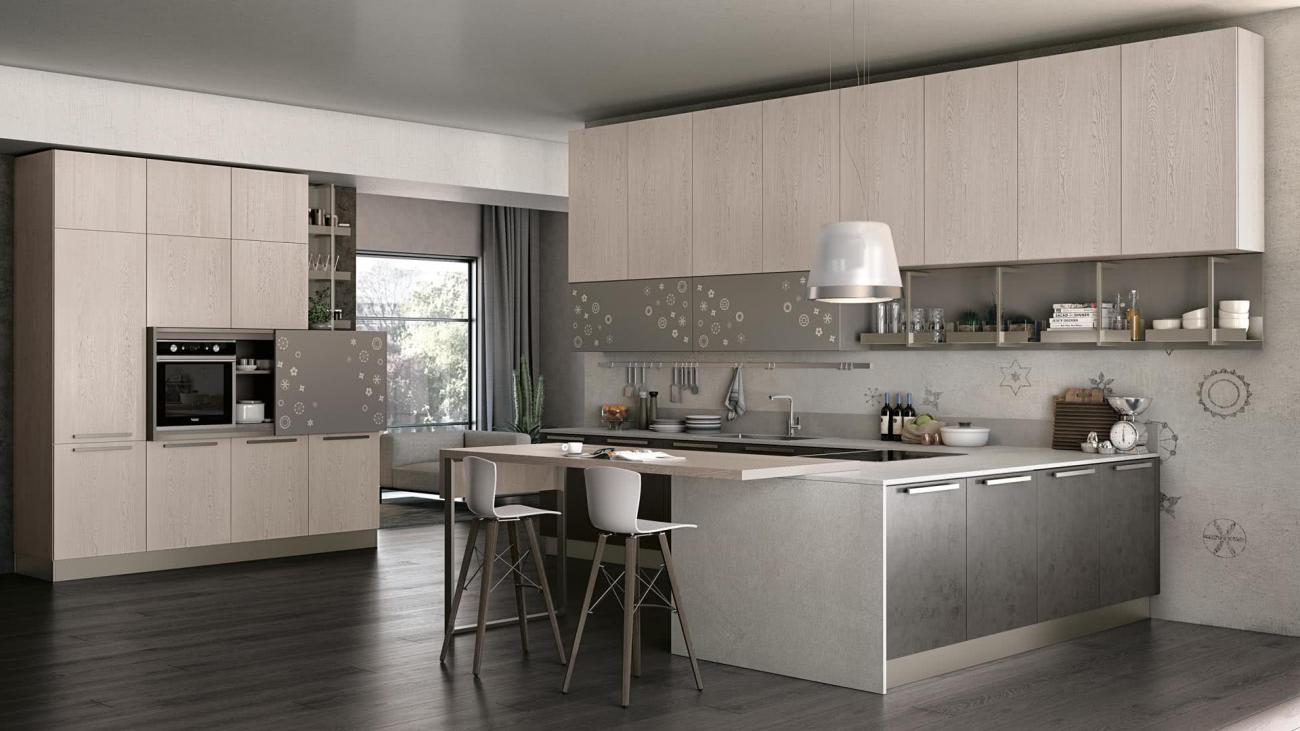 Cocinas Modernas - Clover - Composición 11
