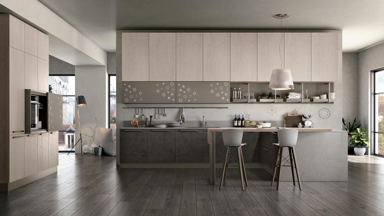 Cocinas Modernas - Clover - Composición 11
