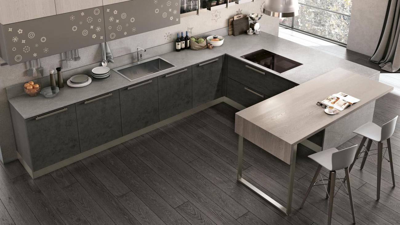 Cocinas Modernas - Clover - Composición 11
