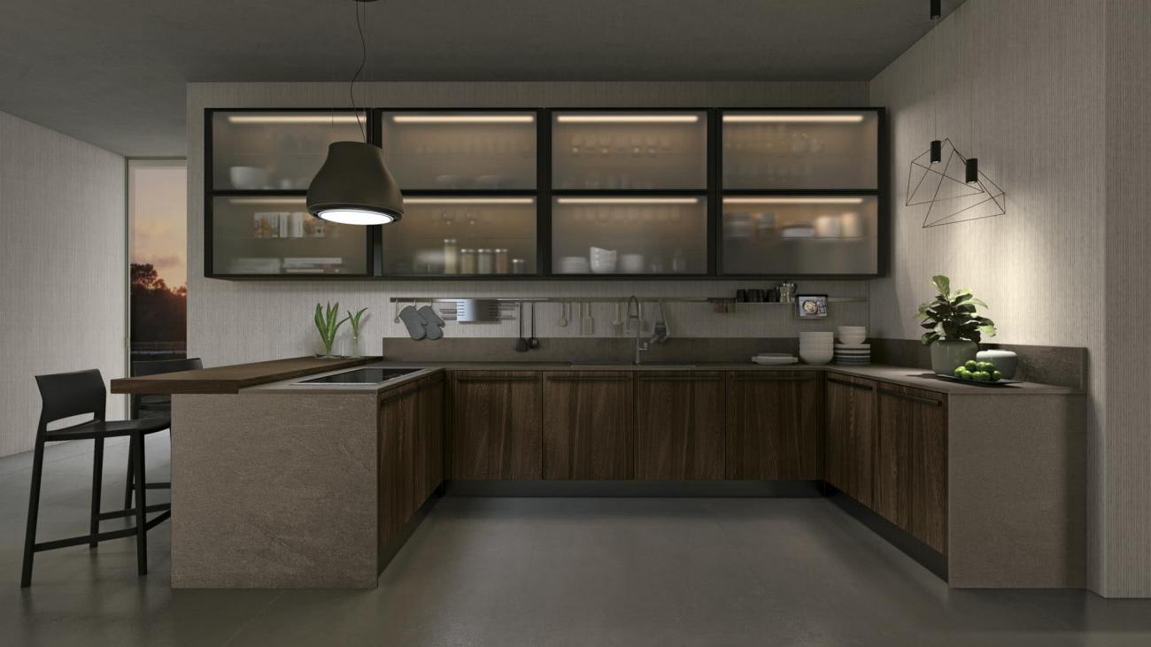 Cocinas Modernas - Clover - Composición 12
