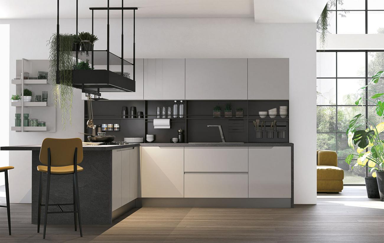 Cucine Moderne - Luna - Composizione 2
