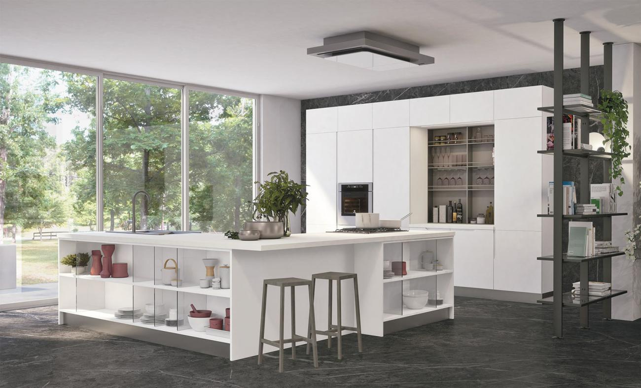Cucine Moderne - Luna - Composizione 3
