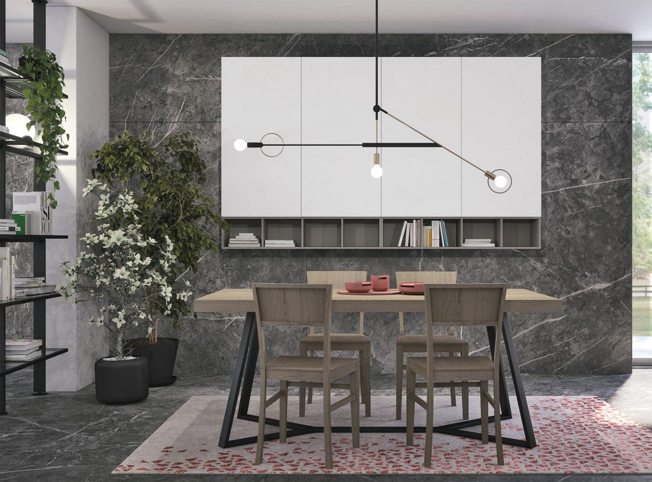 Cucine Moderne - Luna - Composizione 3
