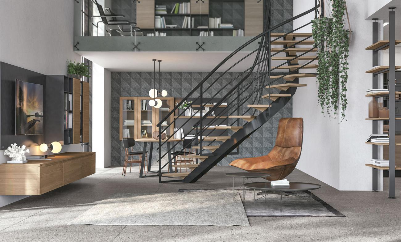 Cucine Moderne - Luna - Composizione 4
