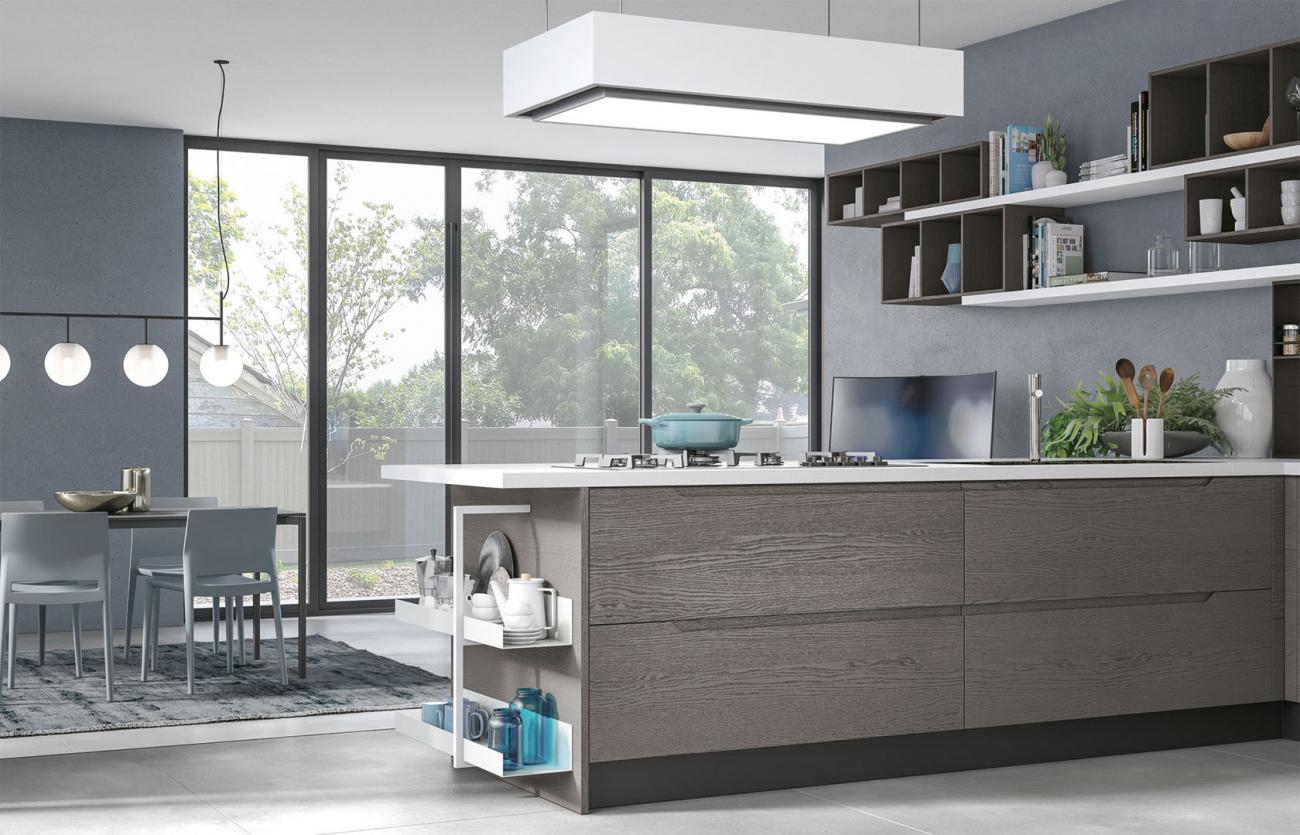 Cucine Moderne - Luna - Composizione 5
