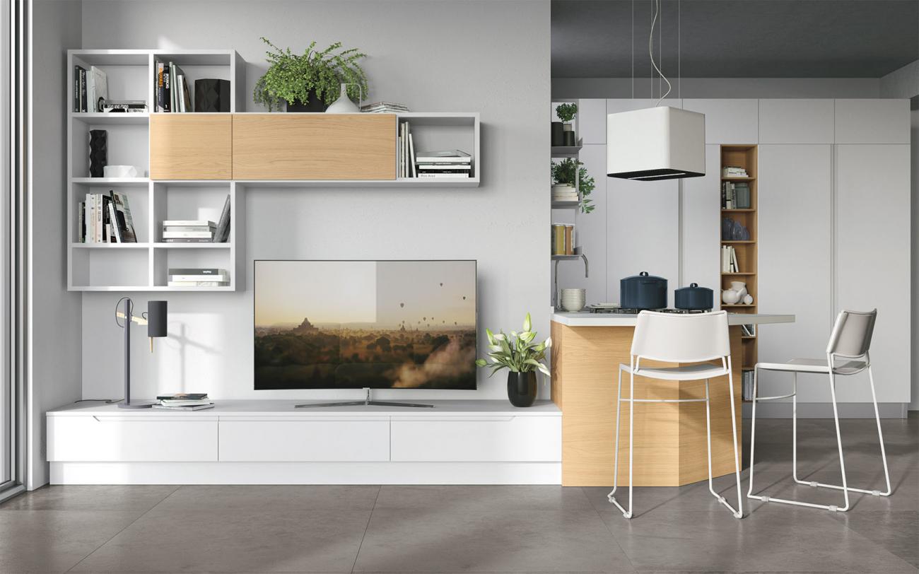 Cucine Moderne - Luna - Composizione 8

