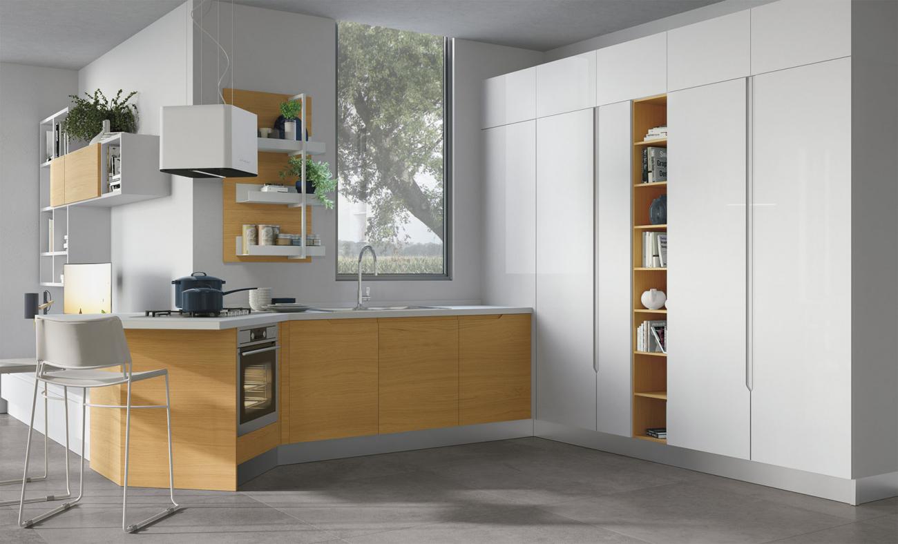 Cucine Moderne - Luna - Composizione 8
