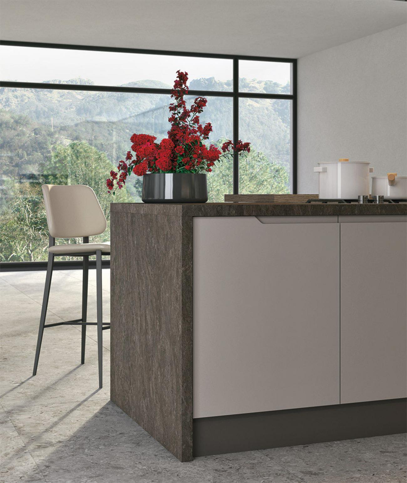 Cucine Moderne - Luna - Composizione 9
