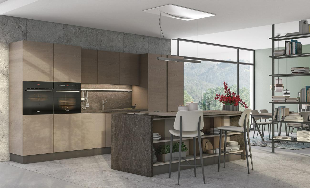 Cucine Moderne - Luna - Composizione 9

