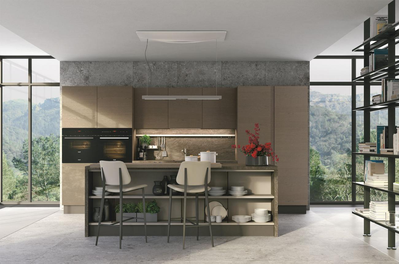 Cucine Moderne - Luna - Composizione 9
