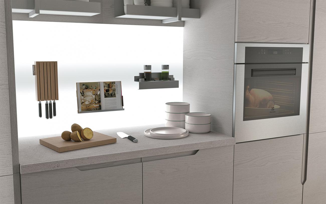 Cucine Moderne - Luna - Composizione 10
