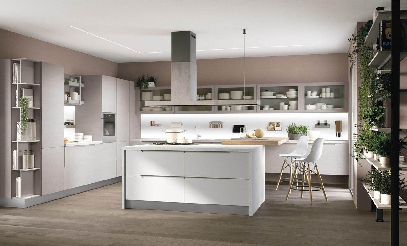 Cucine Moderne - Luna - Composizione 10
