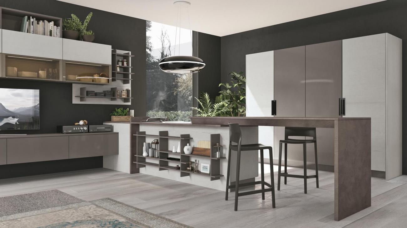 Cocinas Modernas - Clover - Composición 15
