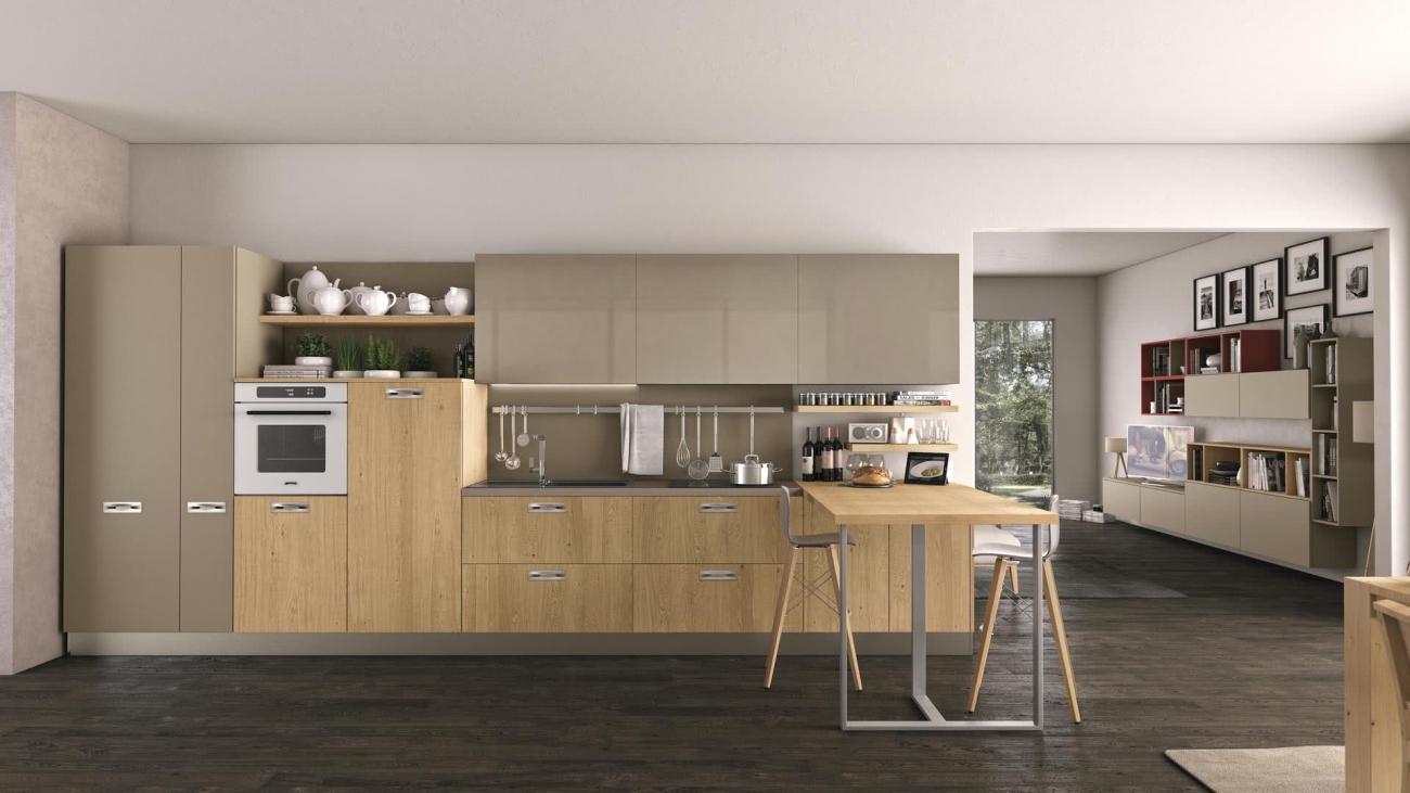 Cocinas Modernas - Clover - Composición 17
