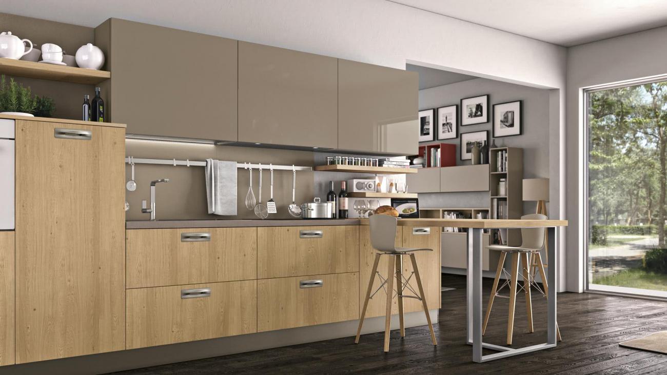 Cocinas Modernas - Clover - Composición 17
