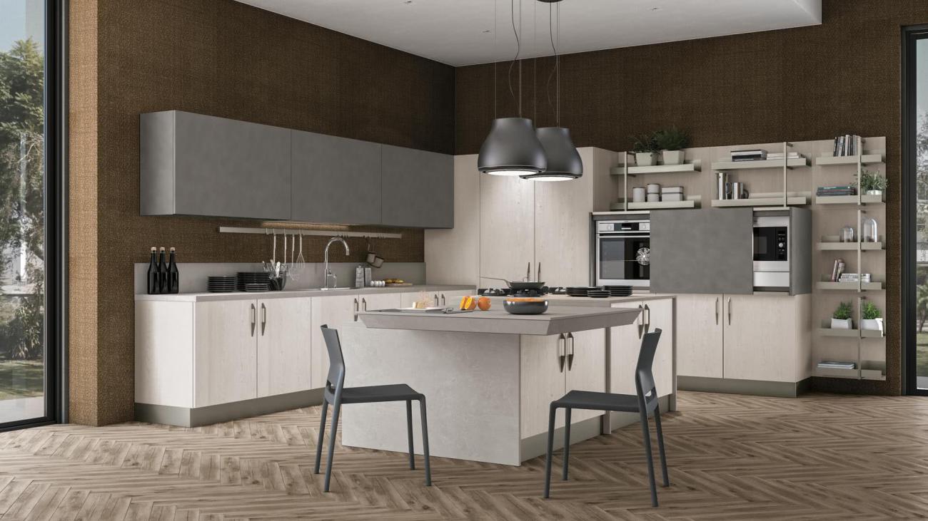 Cocinas Modernas - Clover - Composición 19
