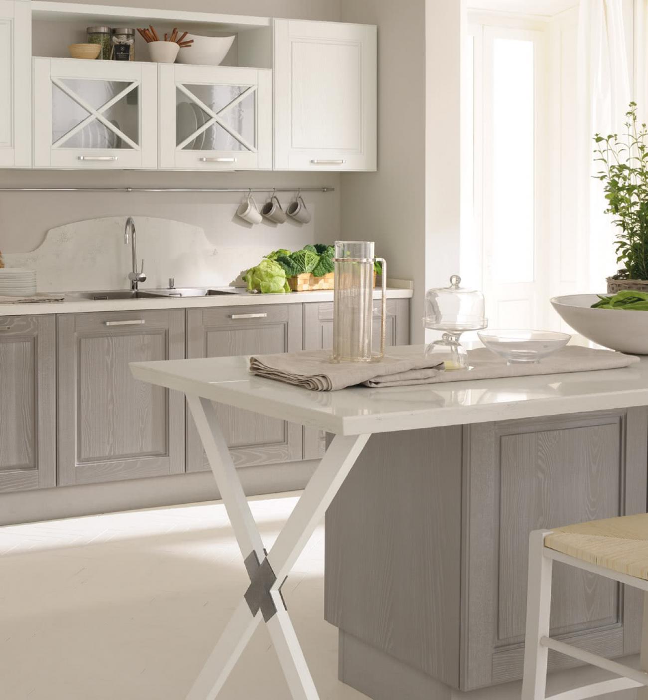 Cucine Classiche Contemporanee - Agnese - Composizione 2
