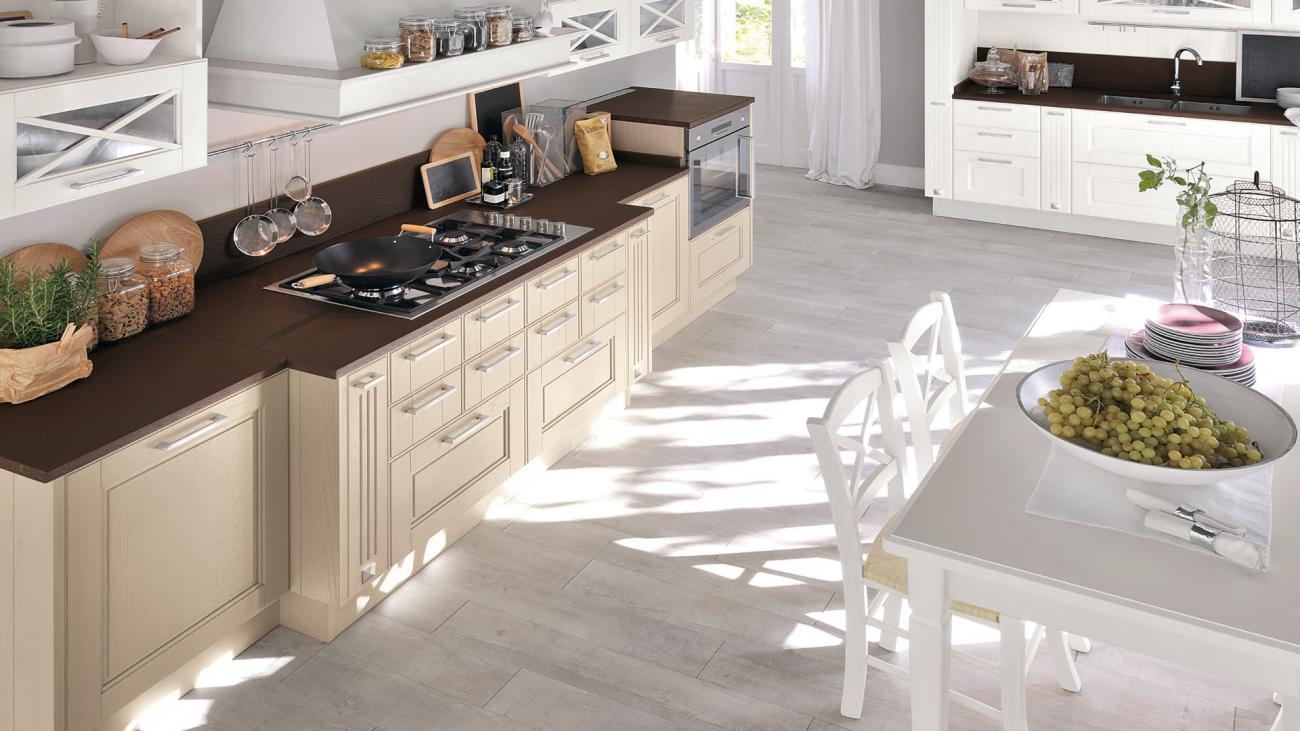 Cucine Classiche Contemporanee - Agnese - Composizione 3

