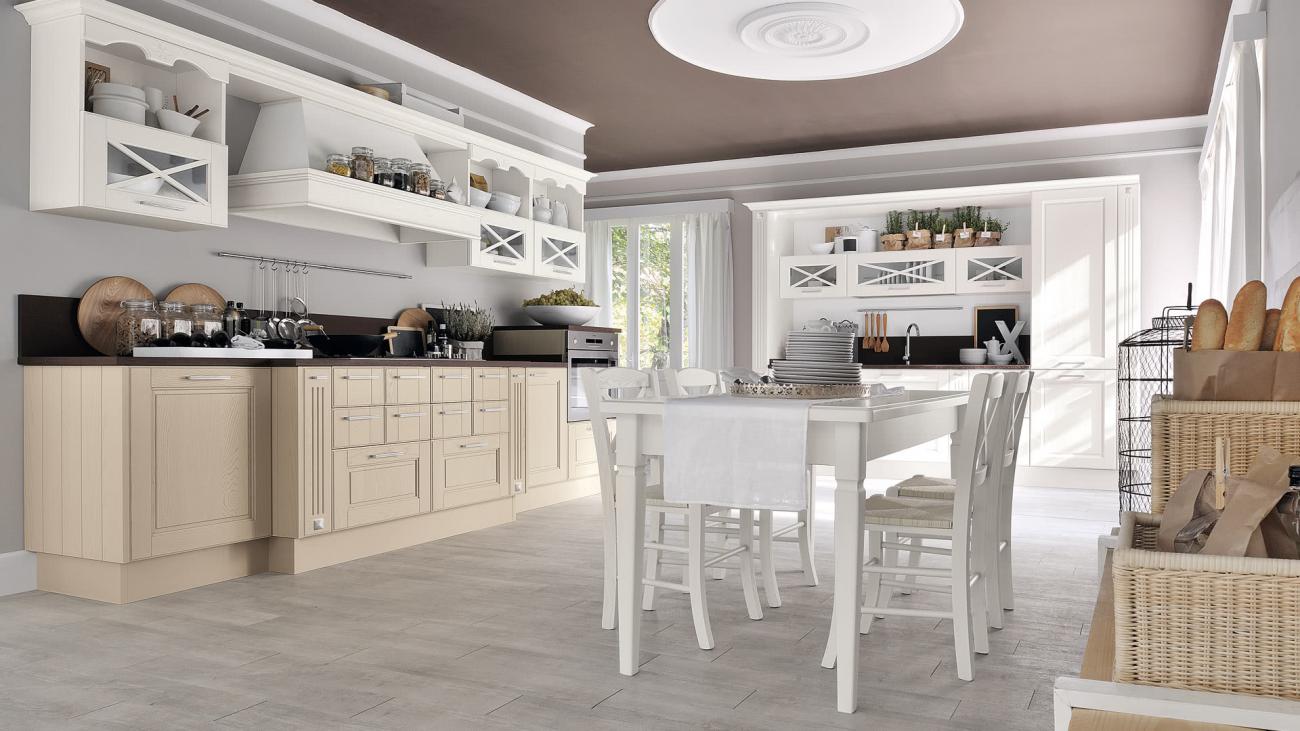 Cucine Classiche Contemporanee - Agnese - Composizione 3
