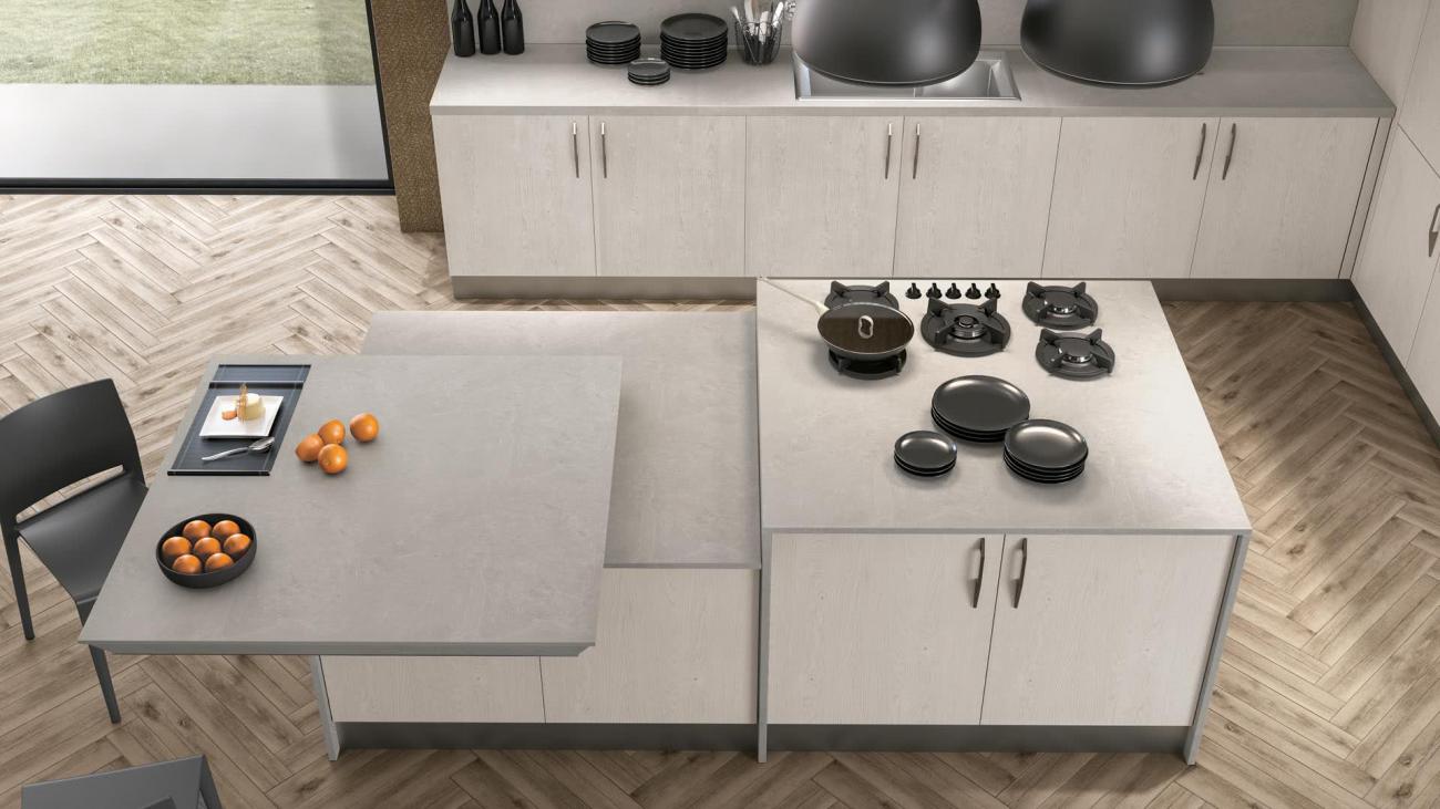 Cocinas Modernas - Clover - Composición 19
