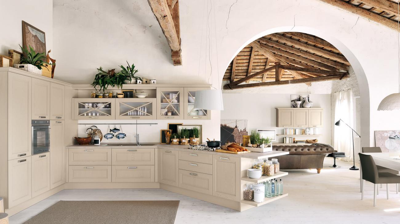 Cucine Classiche Contemporanee - Agnese - Composizione 4
