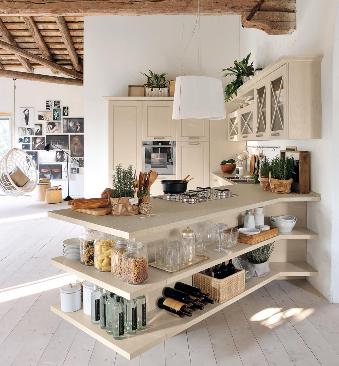 Cucine Classiche Contemporanee - Agnese - Composizione 4
