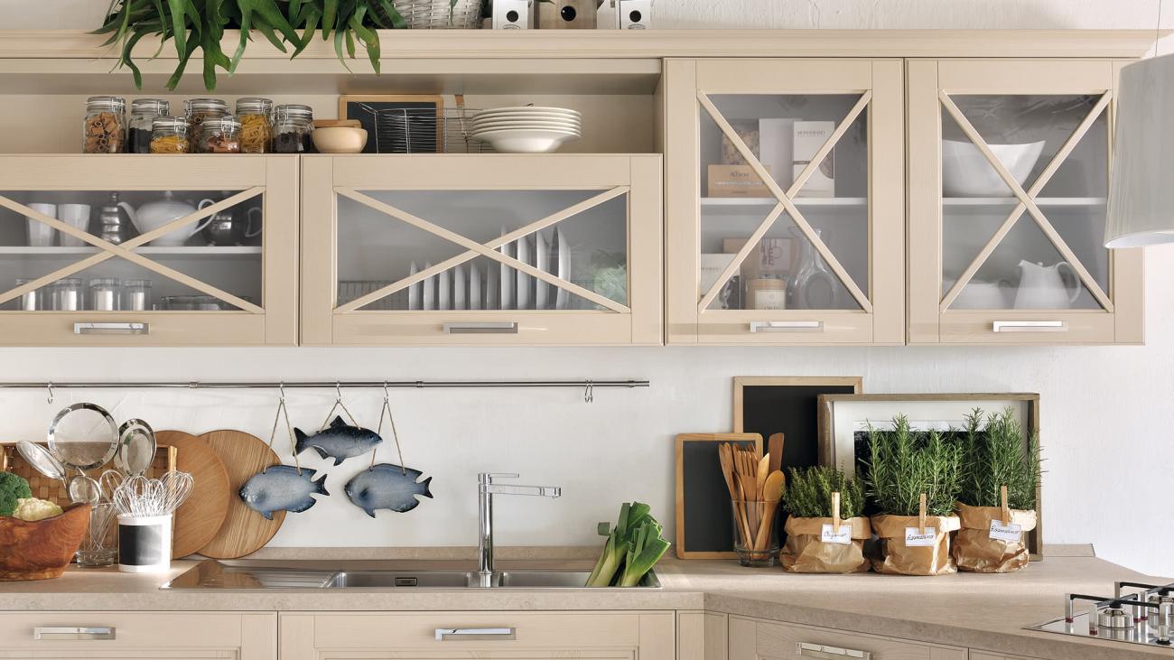 Cucine Classiche Contemporanee - Agnese - Composizione 4
