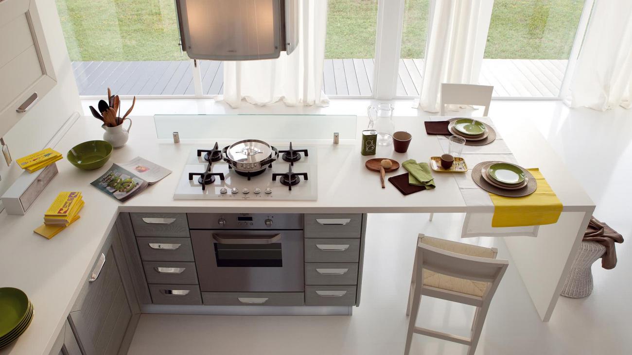 Cucine Classiche Contemporanee - Claudia - Composizione 4
