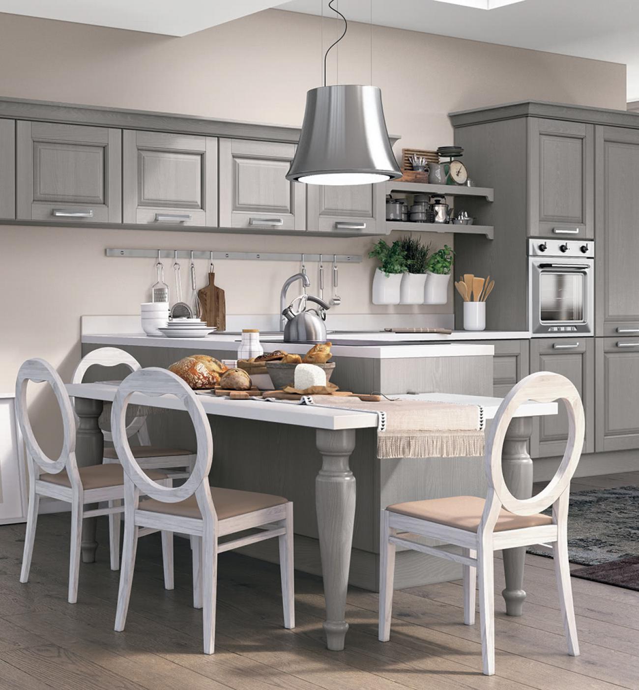 Cucine Classiche Contemporanee - Laura - Composizione 1
