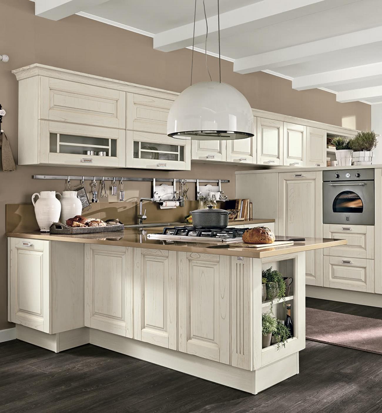 Cucine Classiche Contemporanee - Laura - Composizione 5
