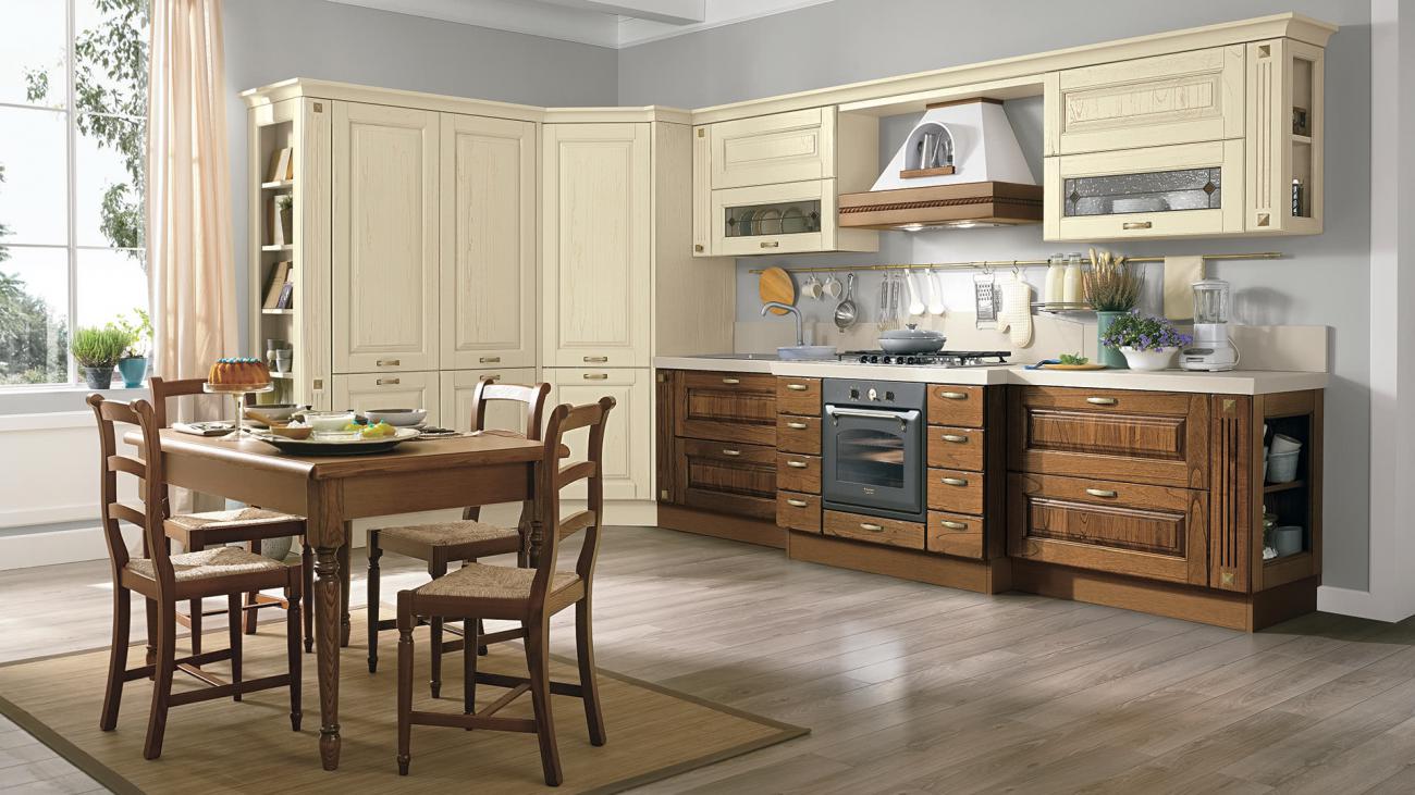 Cucine Classiche Contemporanee - Laura - Composizione 6
