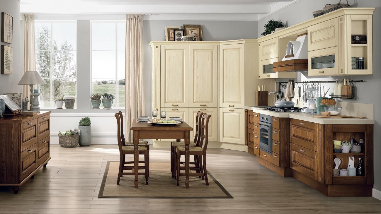 Cucine Classiche Contemporanee - Laura - Composizione 6
