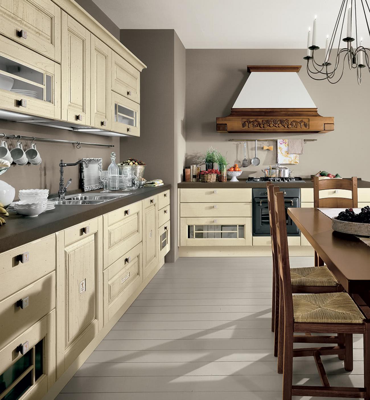 Cucine Classiche Contemporanee - Laura - Composizione 9
