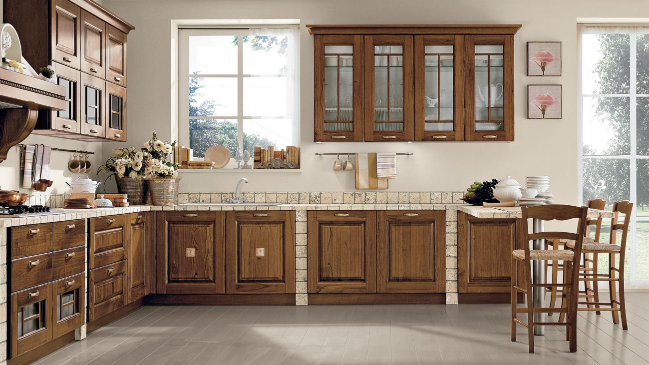 Cucine Classiche Contemporanee - Laura - Composizione 10
