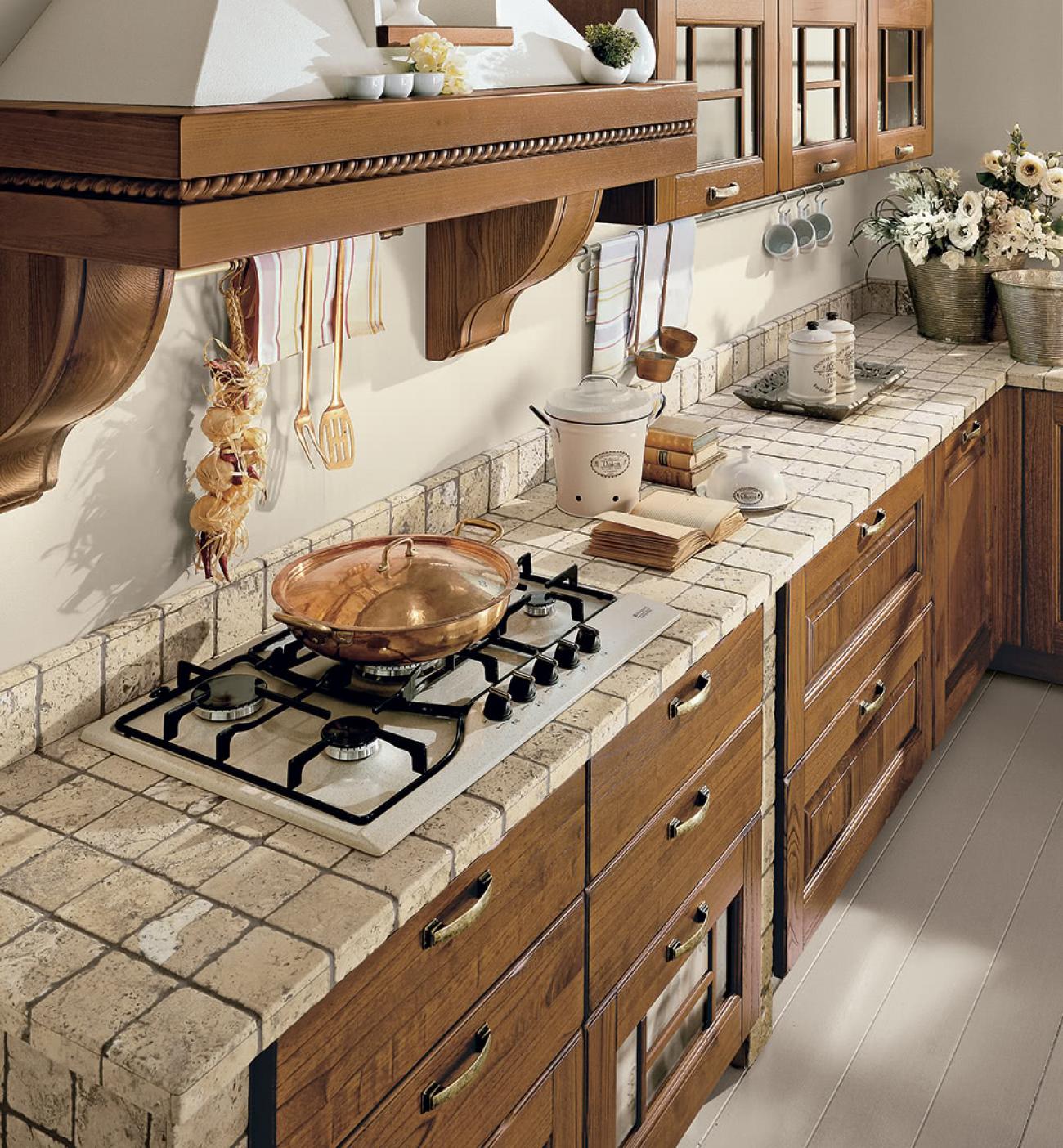 Cucine Classiche Contemporanee - Laura - Composizione 10
