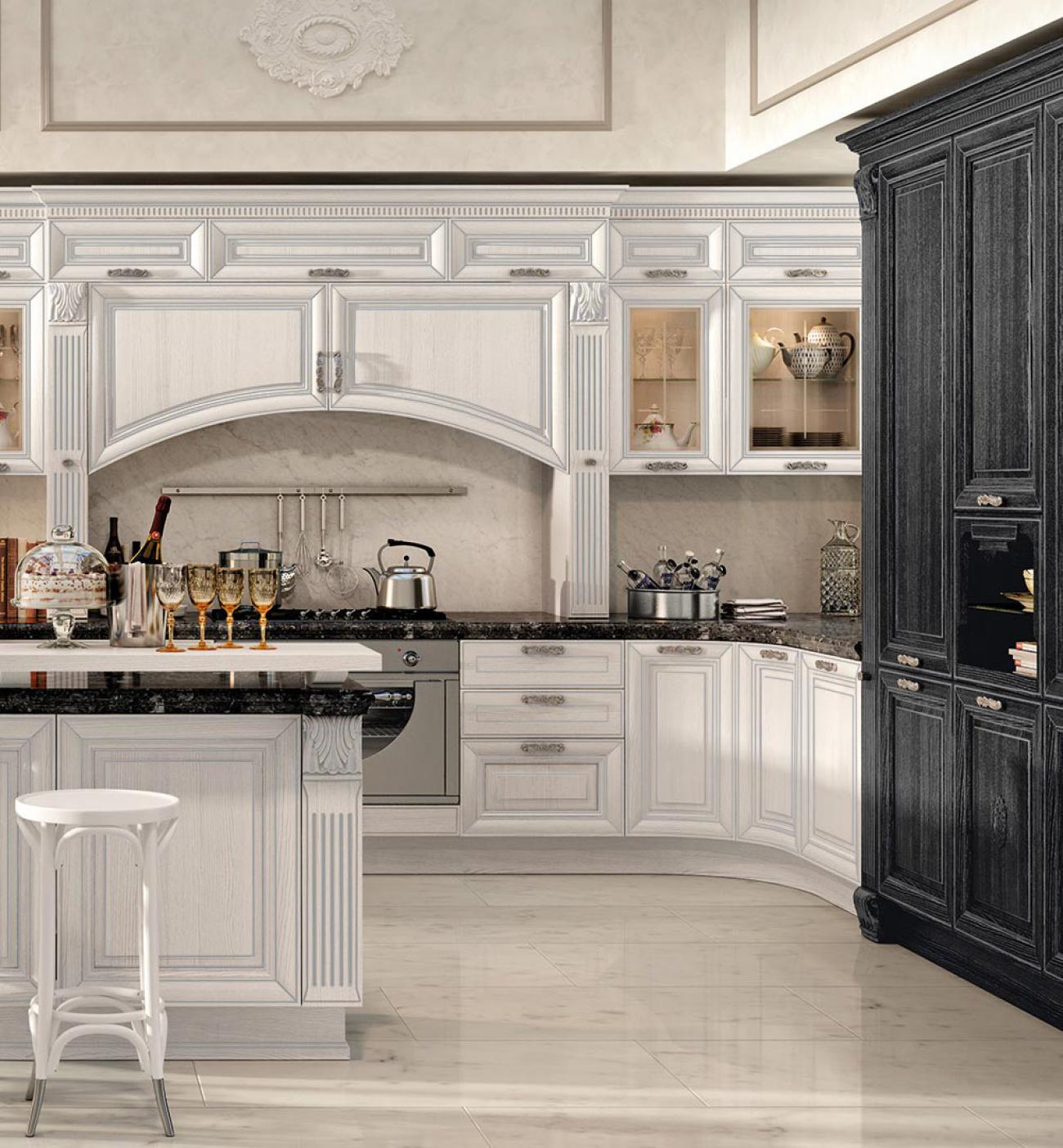 Cucine Classiche Contemporanee - Pantheon - Composizione 2

